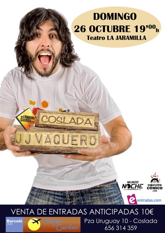 JJ Vaquero en Coslada con Mundonoche